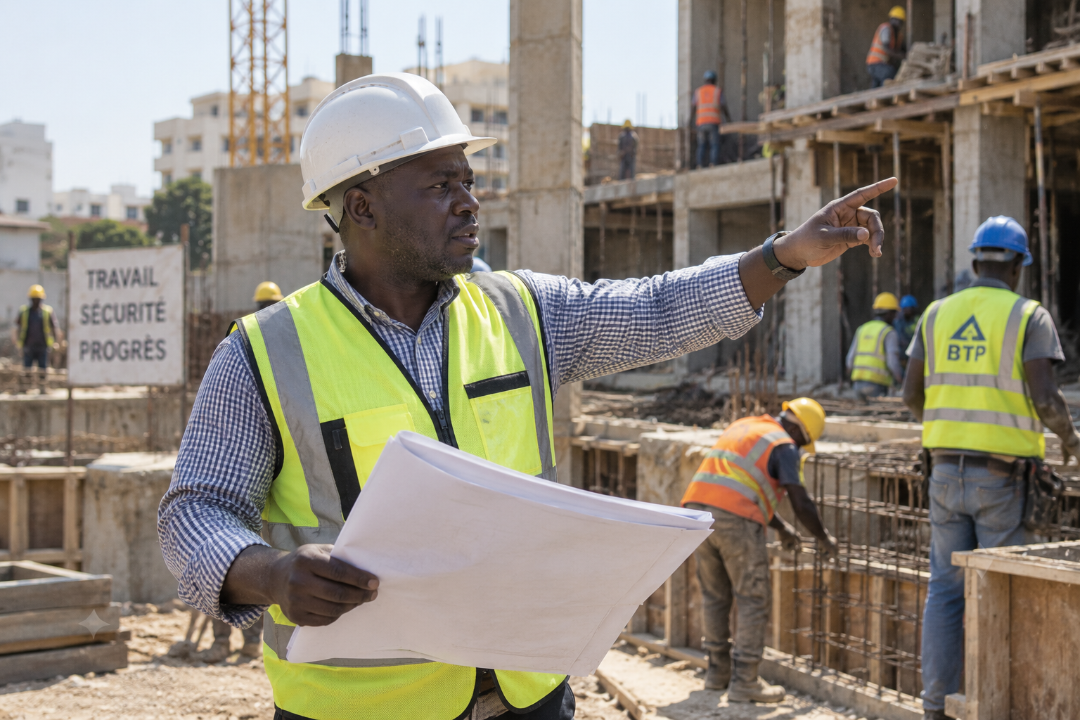 Moussa, Chef de chantier