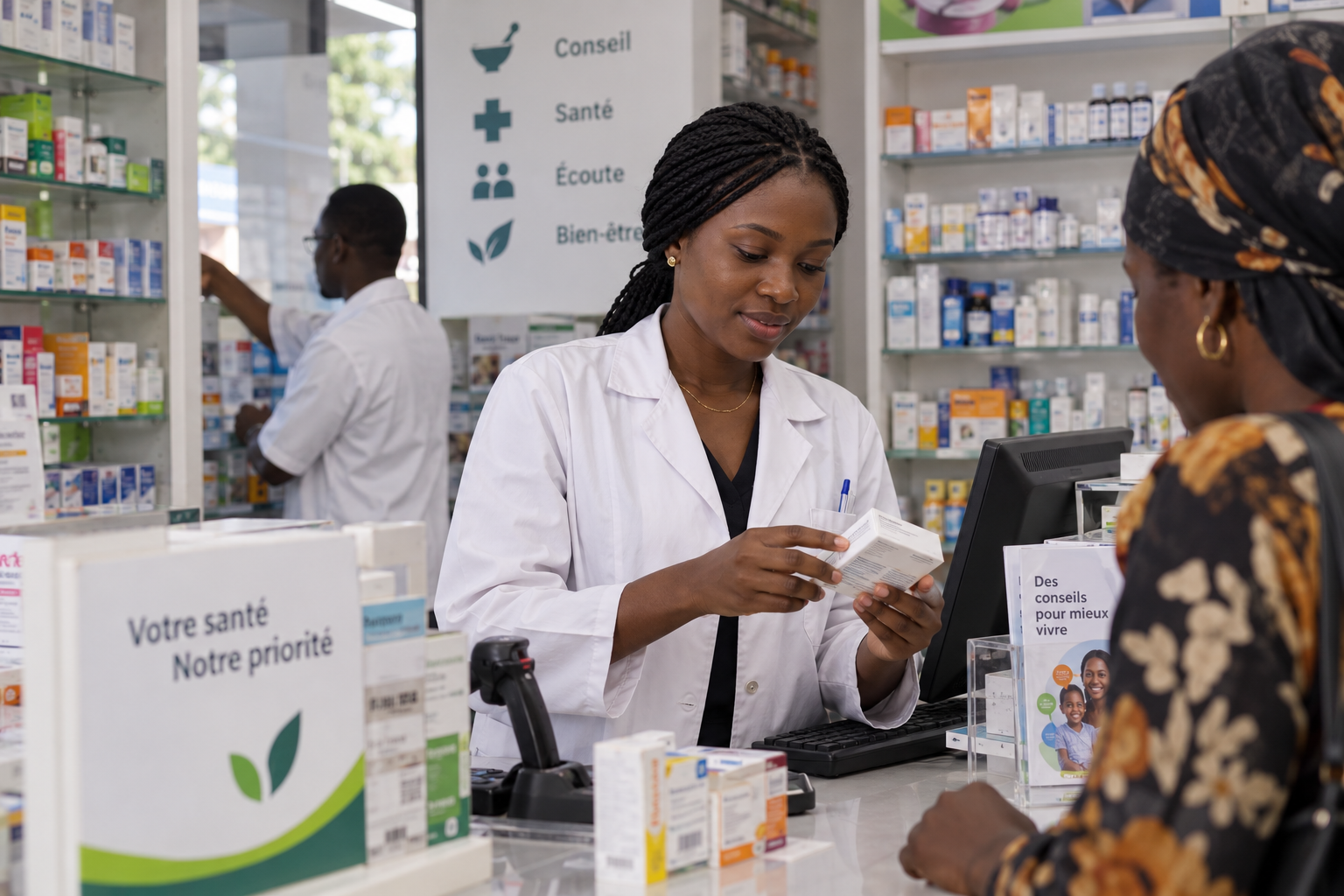 Fatou, Pharmacienne